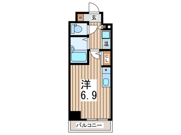 アンセラジオ新越谷の物件間取画像